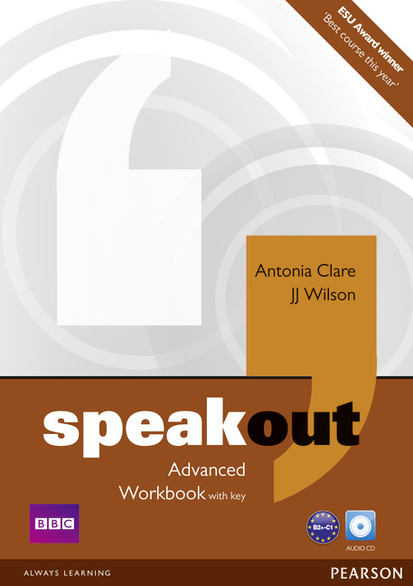Speakout Advanced Workbook with Key and Audio CD Pack Уценка