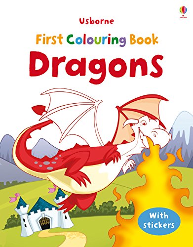 First Colouring Book: Dragons