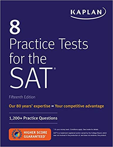 8 Practice Tests for the SAT 15th Ed.