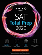 SAT Total Prep 2020 (5 Practice Tests + Online + DVD)