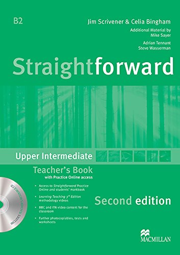 Straightforward 2nd Edition Upper-Intermediate Teacher's Book with Resource Disc