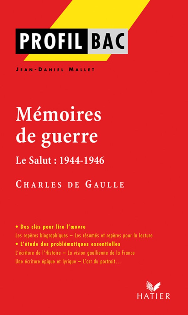 Memoires de guerre de Charles de Gaulle