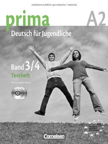 Prima Band 3/4 Testheft mit Modelltest "Fit in Deutsch 2" Уценка