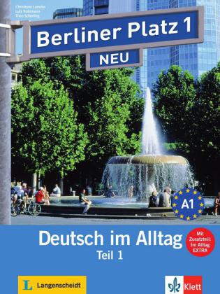 Berliner Platz 1 NEU Lehr- und Arbb.,Teil 1 + CD+ Alltag EXTRA Уценка