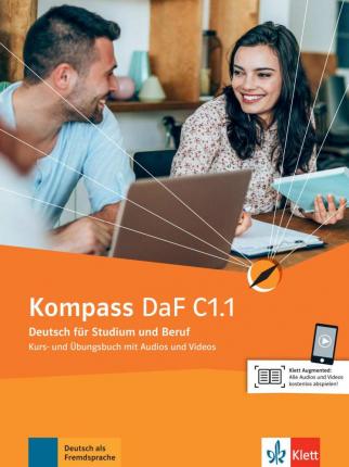 Kompass DaF C1.1, Kurs-/Übungsbuch mit Audios und Videos