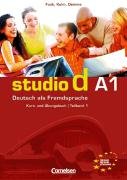 Studio d A1 Kurs- und Uebungsbuch Teilb. 1 (1-6) +D