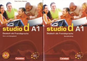 Studio d  A1 Kurs- und Uebb.+ CD+Sprachtraining Paket