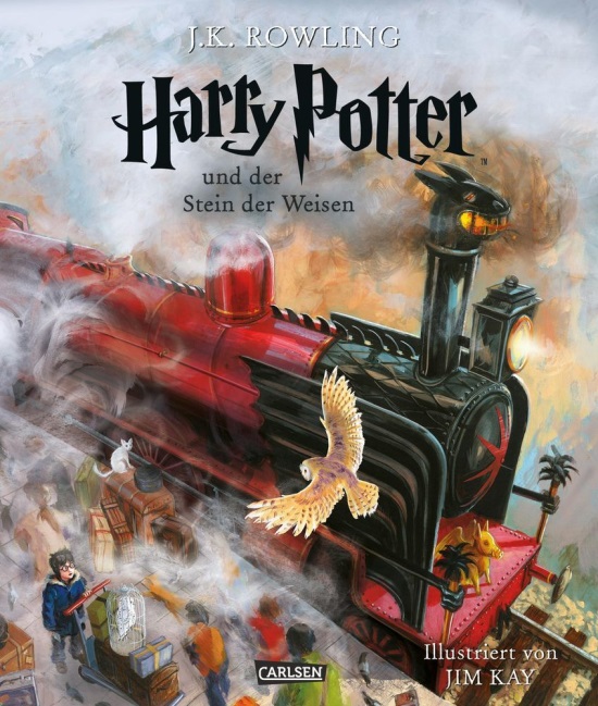 Harry Potter und der Stein der Weisen (farbig illustrierte Schmuckausgabe) (Harry Potter 1) HB
