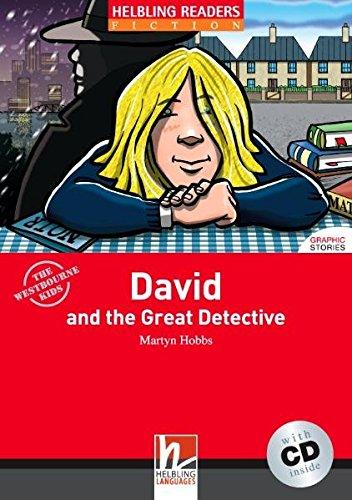 David and the Great Detective + CD-ROM (Fiction Graphic Stories, Level 1)