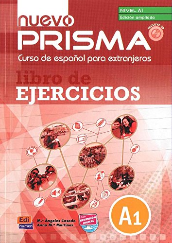 Nuevo Prisma A1 Ed.Ampliada - Libro de ejercicios+Extensión digital Уценка